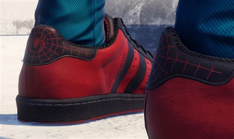 Here Are The Adidas Superstars From ‘spider Man Miles Morales