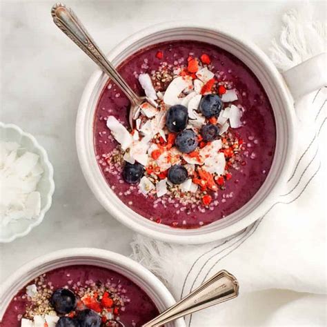 Berry Superfood Smoothie Bowl Recipe Love And Lemons