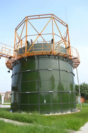 Cstr Enamel Steel Biogas Anaerobic Digester Reactor Fermenter Power