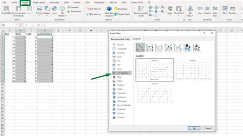 How To Make A Stem And Leaf Plot In Excel Spreadsheet Excel Stem And Leaf Plots Earn And Excel