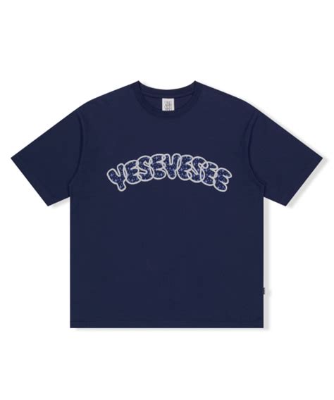 Musinsa Yeseyesee Y E S Sparkle Tee Navy