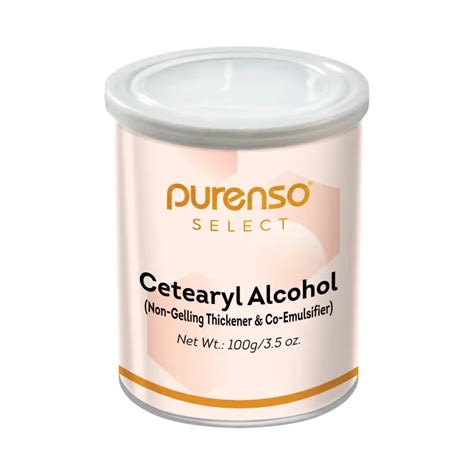 Cetearyl Alcohol Cetostearyl Alcohol Purenso Select