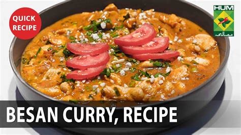 How To Make Besan Curry Quick And Healthy Recipes Masala Tv Youtube