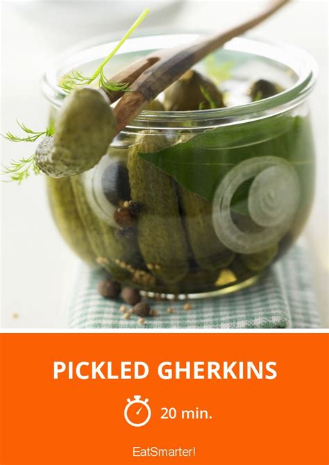 Pickled Gherkins Recipe Eat Smarter Usa