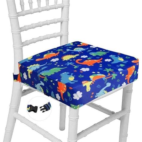 Xiaold Coussin Rehausseur Chaise Enfant Dinosaure Avec Boucle De