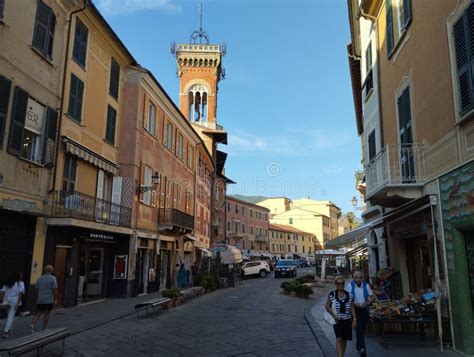 Sestri Levante Liguria Italy 28 De Septiembre De 2023 Vistas A La