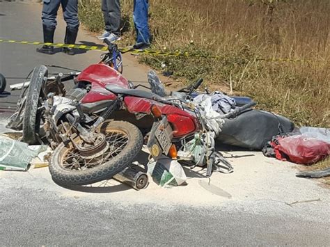 G1 Motos Batem De Frente E Duas Pessoas Morrem Em Montes Claros