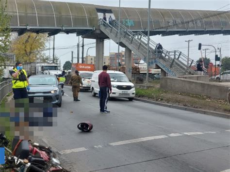 Accidente Vehicular En San Pedro De La Paz Motociclista Muere Tras Ser