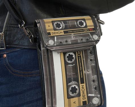 Cassette Wallet Cassette Tape Cassette Tape Bag Retro Mix Tape Bag