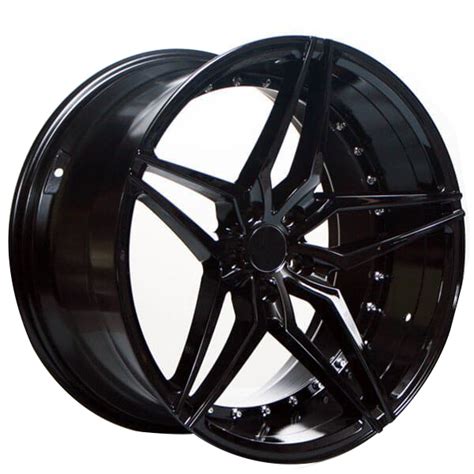 20″ Ac Wheels Ac01 Gloss Black Extreme Concave Rims Autocitywheelsusa