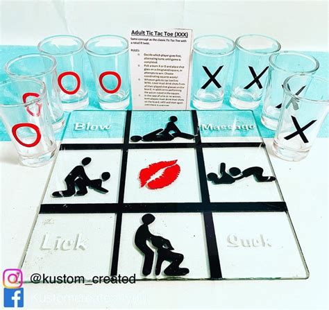 Adult Tic Tac Toe Etsy