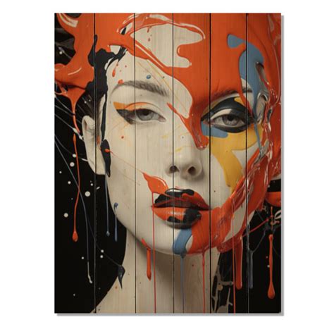 Mercer41 Japon Art Kabuki Drama Woman Portrait Iii On Wood Print Wayfair