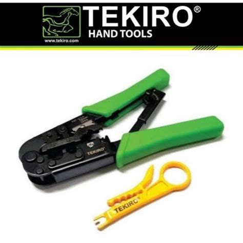 Jual Tekiro Plug Crimping 3 In 1 Tang Krimping Kupas Kabel LAN PL