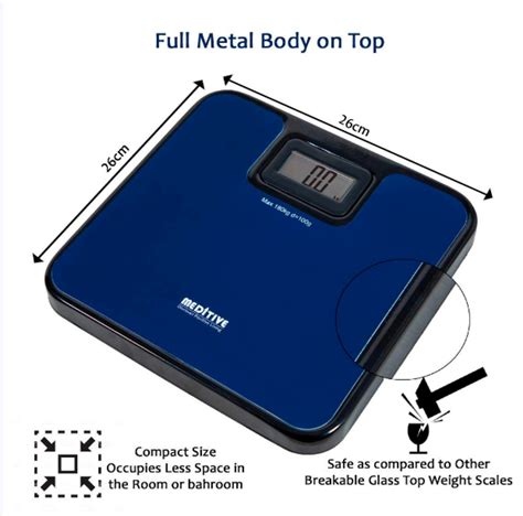 Abs Lcd Uip Meditive Weighing Scale For Home Manual At Rs In