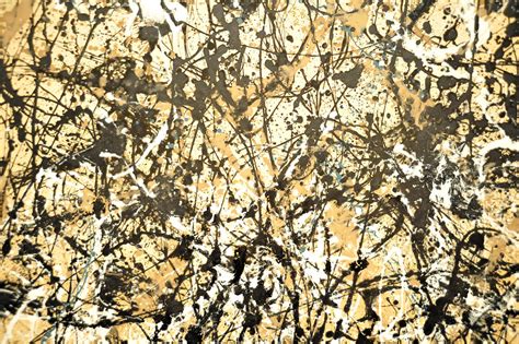 Autumn Rhythm Number 30 Jackson Pollock Detail MET NYC Flickr