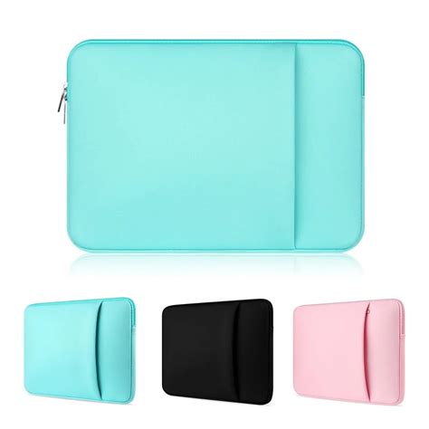 Soft Zipper Laptop Sleeve Bag Protective Notebook Case Computer Cover