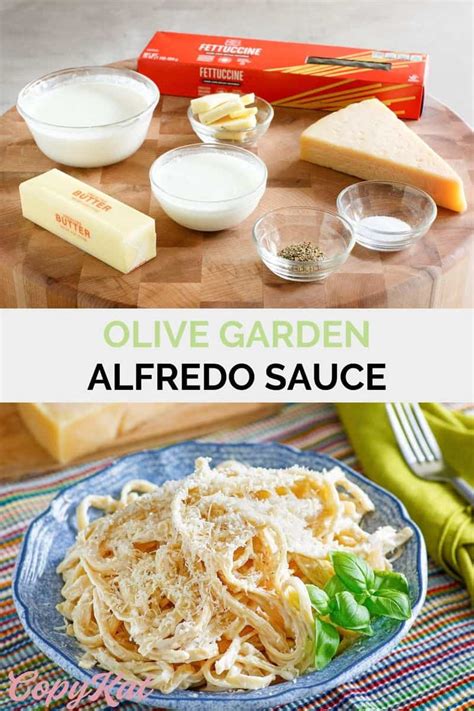 The Best Copycat Olive Garden Alfredo Sauce Recipe CopyKat Recipes