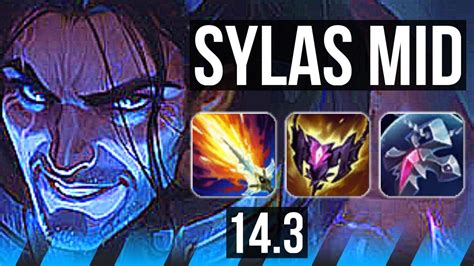 Sylas Vs Ahri Mid Rank 1 Sylas 69 Winrate 8 Solo Kills Comeback