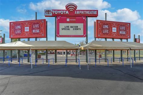 Toyota Amphitheatre Virtual Tour Live Nation