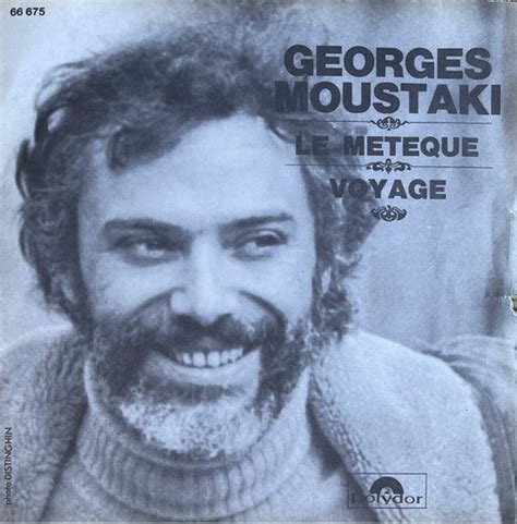 Georges Moustaki Le Métèque Voyage Vinyl 7 45T Single Melodisque