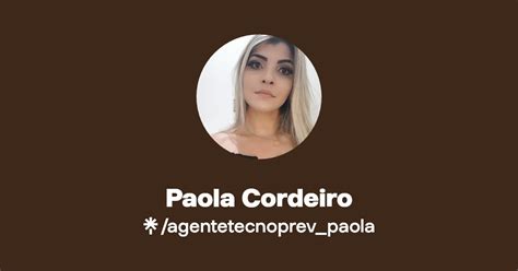 Paola Cordeiro Instagram Linktree