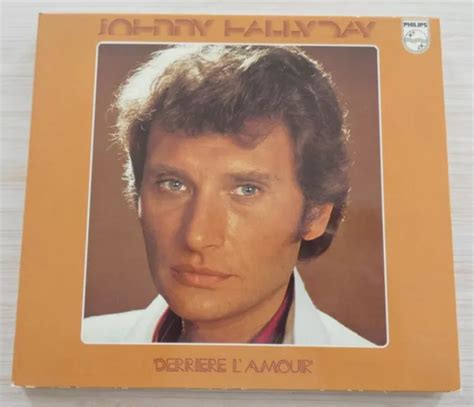 Cd Album Digipack Derriere L Amour Johnny Hallyday Titres Eur