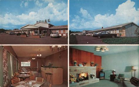 Holiday House Motel Fremont, IN Postcard