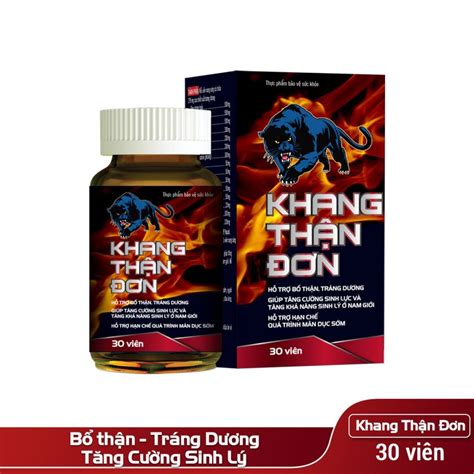 Khang Thận đơn Là Giải Pháp Từ Thiên Nhiên Hỗ Trợ Bổ Thận Tráng