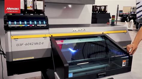 The New Mimaki UJF 6042MK II E You Have To See This Printer YouTube