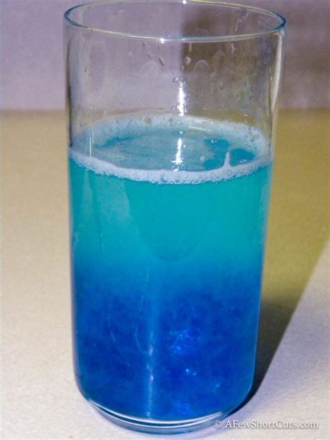 Halloween Treat: Blue Slime Drink - A Few Shortcuts