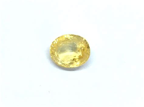 Pukhraj Yellow Sapphire Stone Grade Sri Lanka Natural At Best Price In