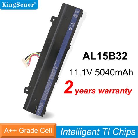 KingSener AL15B32 Laptop Battery For ACER Aspire V15 DG2 V5 591G V5 591