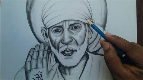 Comment dessiner Shiridi Sai Baba Dessin / Dessin au crayon pour les ...