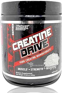 Nutrex Research Creatine Drive 300 Gr 100 Creatina Monohidratada