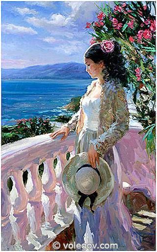 SPANISH BEAUTY Painting Pictures On Volegov Beauty Paintings