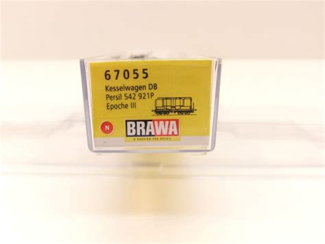 Brawa N Spur 4 achs Kesselwagen Persil DB Modellbahn Nütz