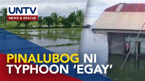 Mga Palayan At Taniman Ng Sibuyas Sa Nueva Ecija Lubog Sa Baha Dahil