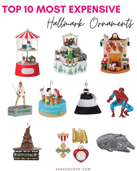 Top 10 Most Expensive Hallmark Ornaments | Sarah Scoop