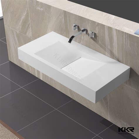 Wash Basin Bathroom Corian Solid Surface Stone Bathroom Basin China