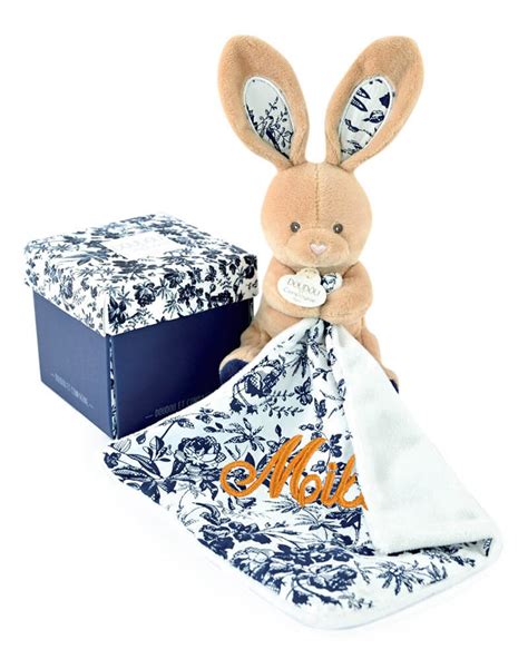 Pantin Lapin Marine Bohaime Personnalis Cadeau De Naissance D C