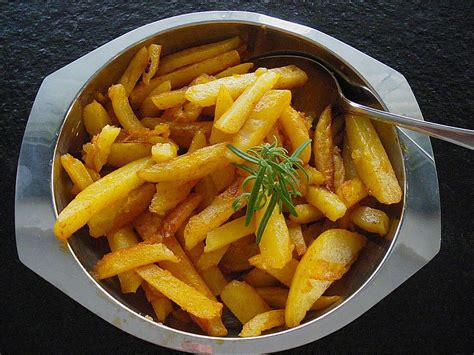 Selbstgemachte Pommes Aus Dem Backofen Kochen Gut Kochengut De