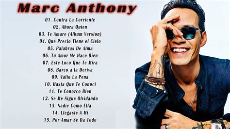 MARC ANTHONY EXITOS SALSA Greatest Hits De MARC ANTHONY Sus Mejores