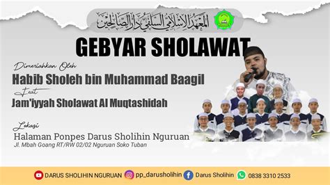 Gebyar Sholawat Bersama Habib Sholeh Bin Muhammad Baagil Ft Al