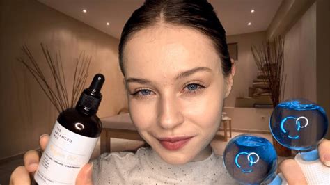 Asmr Spa Facial Roleplay With Music🧖‍♀️ Scalp And Shoulder Massage