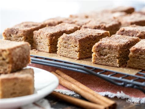 Cinnamon Bars Flavorful Chewy And So Simple To Make