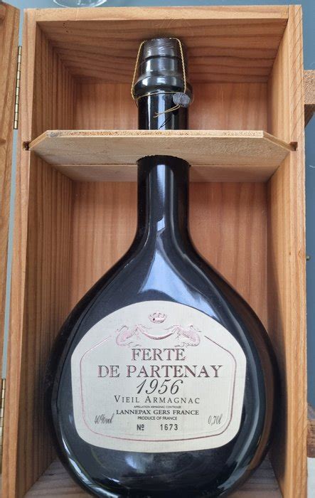 Ferté de Partenay 1956 67 years old Vieil Armagnac b 2006 0 7