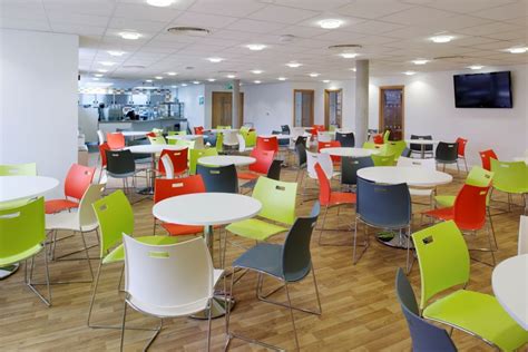 Putney High School S Refurbished Dining Hall Designed With Colourful