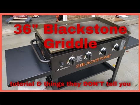 Blackstone 36 Griddle Cook Station Assembly Tutorial With Tips And