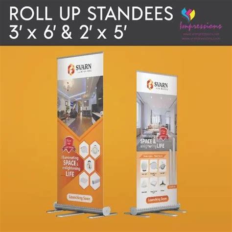 Standee Printing Service At Rs Sq Ft In Faridabad