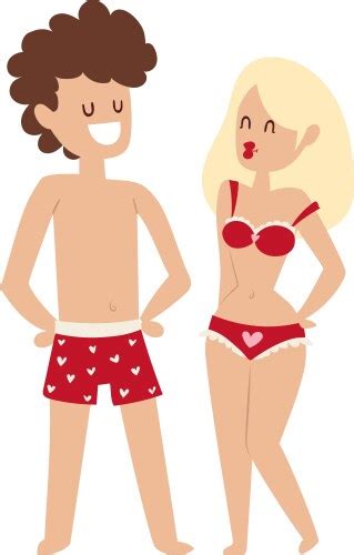 Nude Couple In Love Vector Images Over